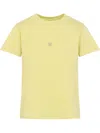 Givenchy Back Bow T-shirt In 黄色