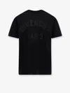 Givenchy Men Cotton T-shirt In Black