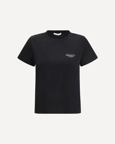 Givenchy Cotton T-shirt In Black