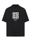 Givenchy New Studio Fit Oversize Logo Graphic T-shirt In Black