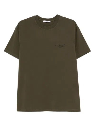 Givenchy Cotton T-shirt In Sand
