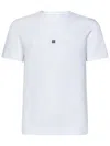 Givenchy Metal 4g Crewneck T-shirt In White