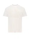 Givenchy White T-shirt With Maxi Logo On The Front In Cotton Man In White