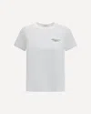 Givenchy Women Cotton T-shirt In White