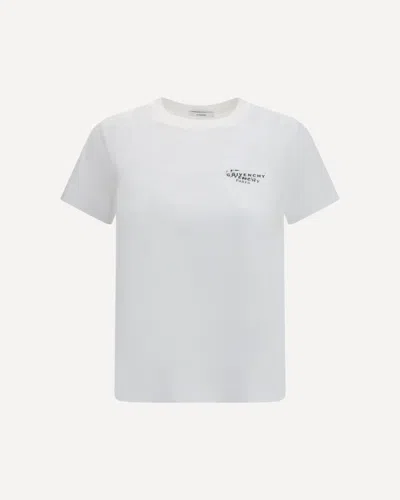 Givenchy Women Cotton T-shirt In White