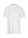 Givenchy White T-shirt With Maxi Logo On The Front In Cotton Man In White