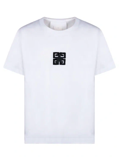 Givenchy 4g Stars Boxy Fit T-shirt In Cotton In White