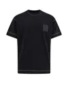 Givenchy 4g Patch Crewneck T-shirt In Black
