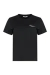 Givenchy Cotton T-shirt With Print In Black