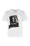 Givenchy Cotton T-shirt With Print In White