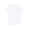 Givenchy White Cotton Jersey Crewneck T-shirt In White