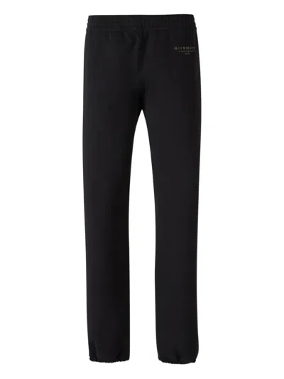 Givenchy Cotton Track-pants In Black