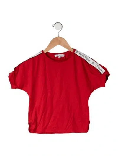 Pre-owned Givenchy Kids' Cotton T-shirt In Red