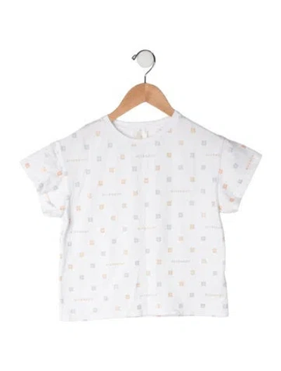 Pre-owned Givenchy Kids' Cotton T-shirt In White