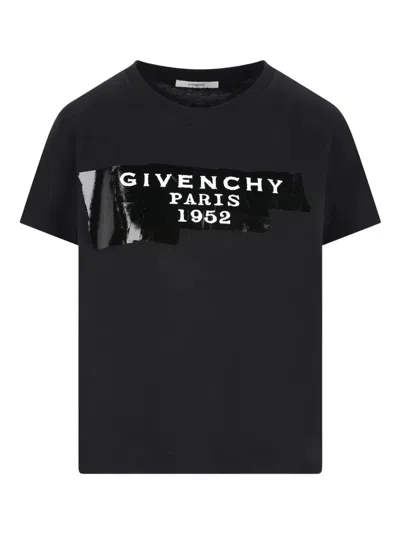 Givenchy Black Cotton T-shirt