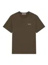 Givenchy Cotton T-shirt With Grosgrain In Brown