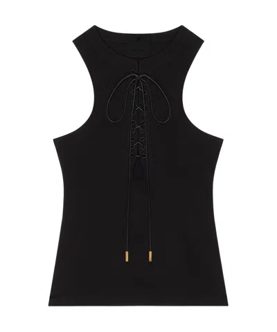 GIVENCHY GIVENCHY LACE UP STRAP TOP