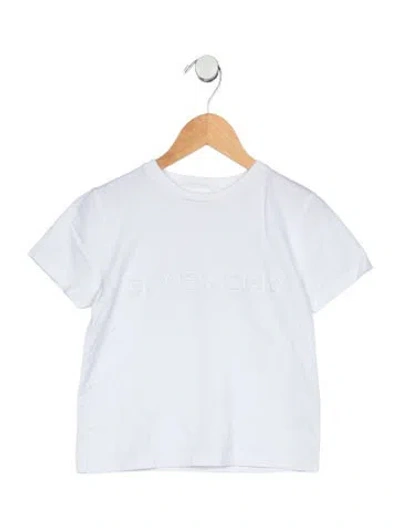 Pre-owned Givenchy Babies' Cotton White Casual Short Sleeve T-shirt