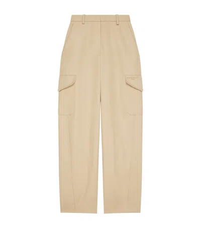 Givenchy Cotton-wool Cocoon Cargo Trousers