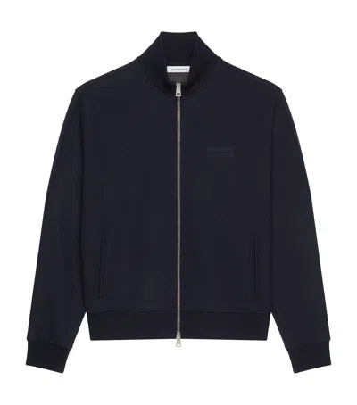 Givenchy Cotton Zip-up Track Jacket In Black