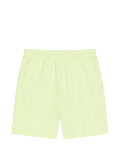 Givenchy Couture Seam Bermudas Aus Fleece In Yellow