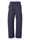 Givenchy Couture Seam Cargo Pants In Blue