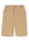 Givenchy Chic Couture Seam Chino Shorts In Brown