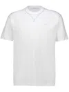Givenchy Contrast-stitch T-shirt In White
