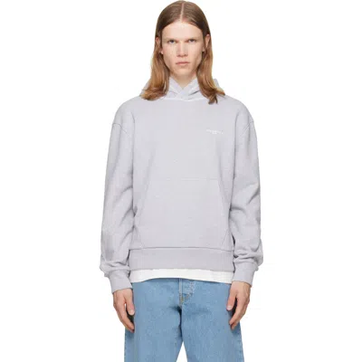 Givenchy Gray Couture Seam Constrated Stitch Hoodie