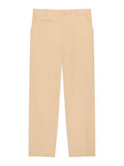 Givenchy Couture Seam Fitted Leg Trouser In Brown