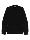 Givenchy Black Varsity Jacket With Bomber Collar And Logo Lettering On The Front In Cotton Man In Black