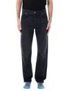 Givenchy Couture Seam Jeans In Black