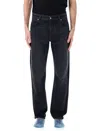 Givenchy Couture Seam Jeans In Black