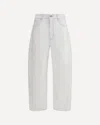 Givenchy White Denim Wide-leg Jeans In White
