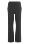 Givenchy Couture Seam Jogging Pants In Brushed Fabric In Black