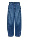 Givenchy Couture Seam Pants In Blue