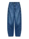 Givenchy Couture Seam Pants In Blue