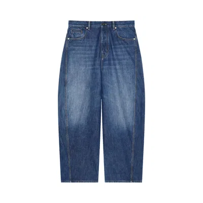 Pre-owned Givenchy Couture Seam Pants 'dark Blue' | Men's Size 34