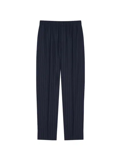Givenchy Couture Seam Pinstripe Tailored Trousers In Multi