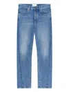 Givenchy Couture Seam Straight Fit Shadow Washed Jeans In Multi