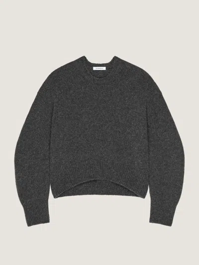 Givenchy Couture Seam Sweater In Alpaca And Yak Wool In Gray