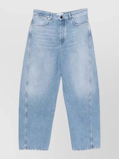 GIVENCHY COUTURE SEAM TROUSERS CONTRAST STITCHING DESIGN