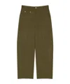 Givenchy Multi-pocket Loose-fit Trousers In Green