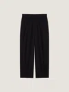 Givenchy Couture Seam Trousers In Flannel In Black