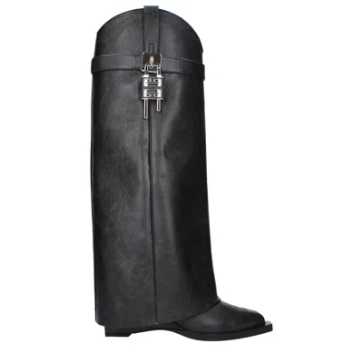 GIVENCHY GIVENCHY STIVALI COWBOY DONNA PELLE NERO