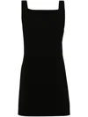 Givenchy Cutout Draped Mini Dress In Black