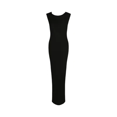 Pre-owned Givenchy Cowl-neck Maxi Dress 'black' | Women's Size M
