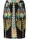 Givenchy 'crazy Cleopatra' Printed Skirt In Multi