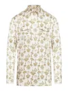 Givenchy Men Tight Fit Shirt With Pockets In Neutral
