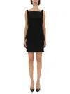 Givenchy Cutout Draped Mini Dress In Black